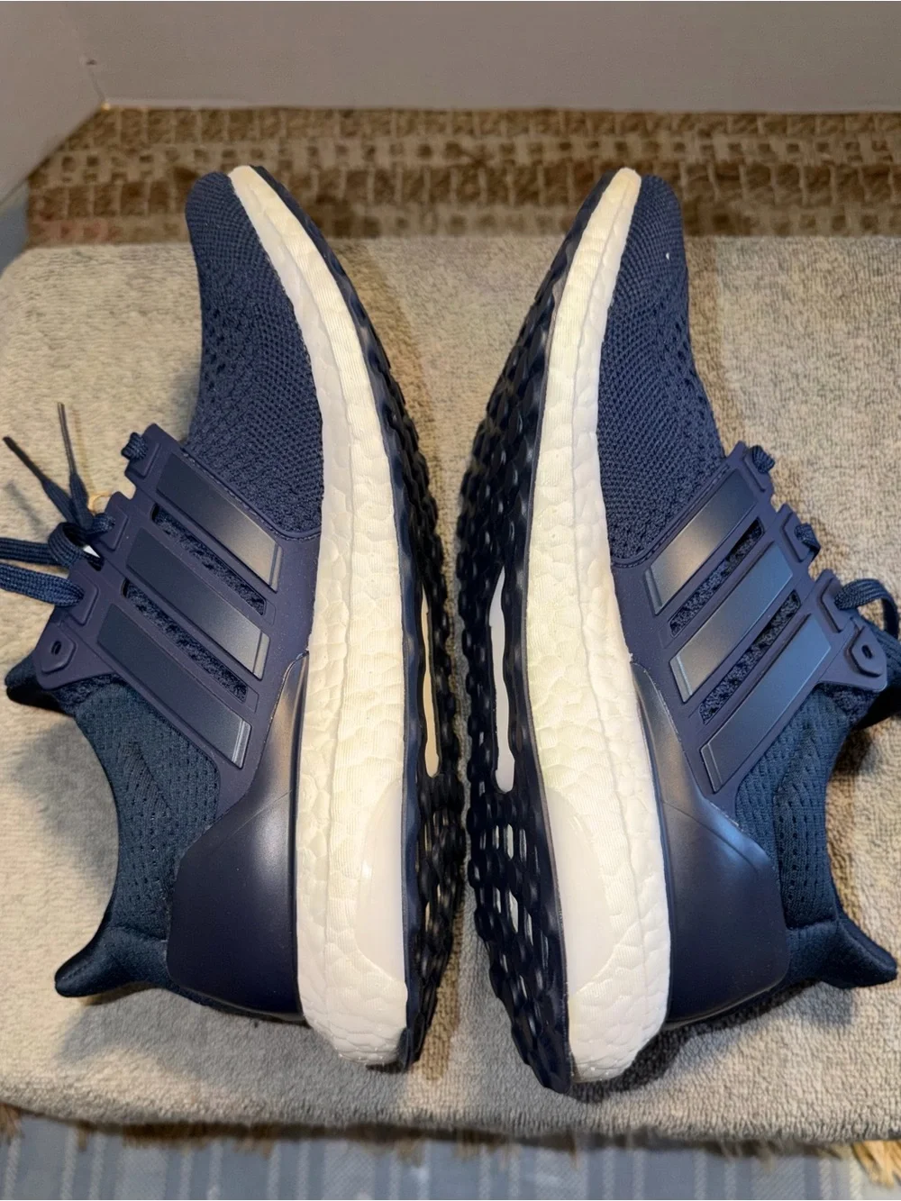 adidas Primeknit Ultraboost 1.0 Running Shoes Men's Size 7 NWT Shadow Navy ID593